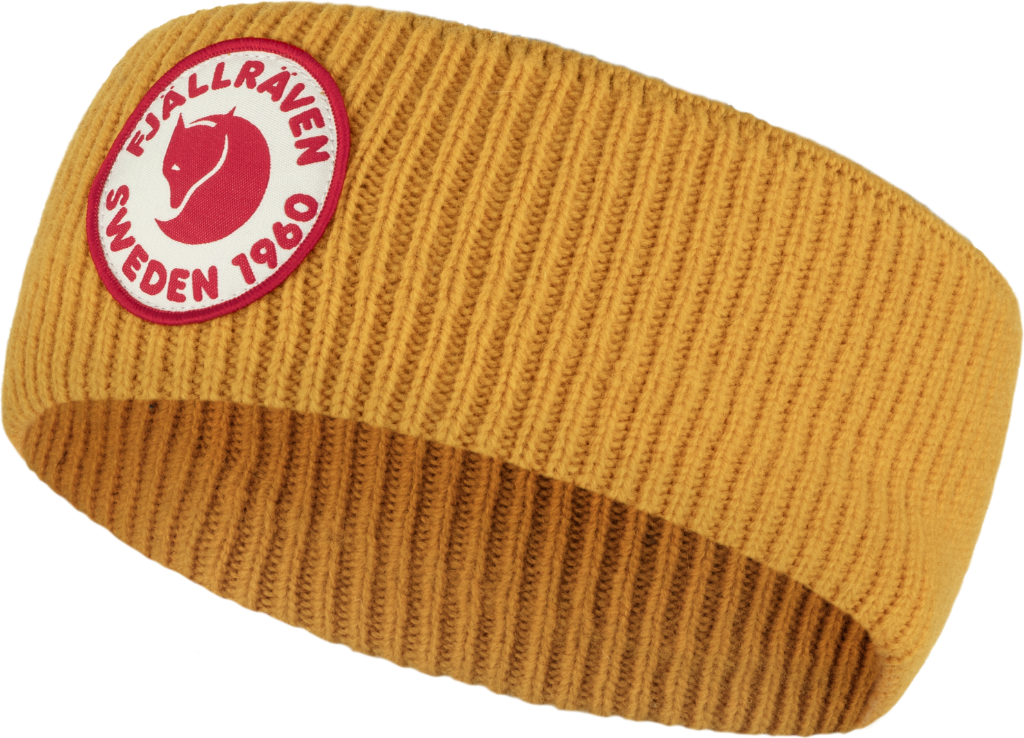 Fjällräven 1960 Logo Headband Mustard Yellow (161)