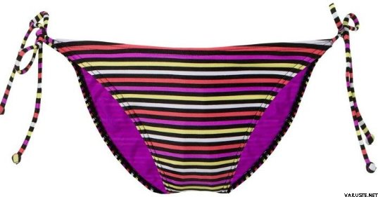 O'Neill Fix M&M Triangle Bikin Black AOP Stripe