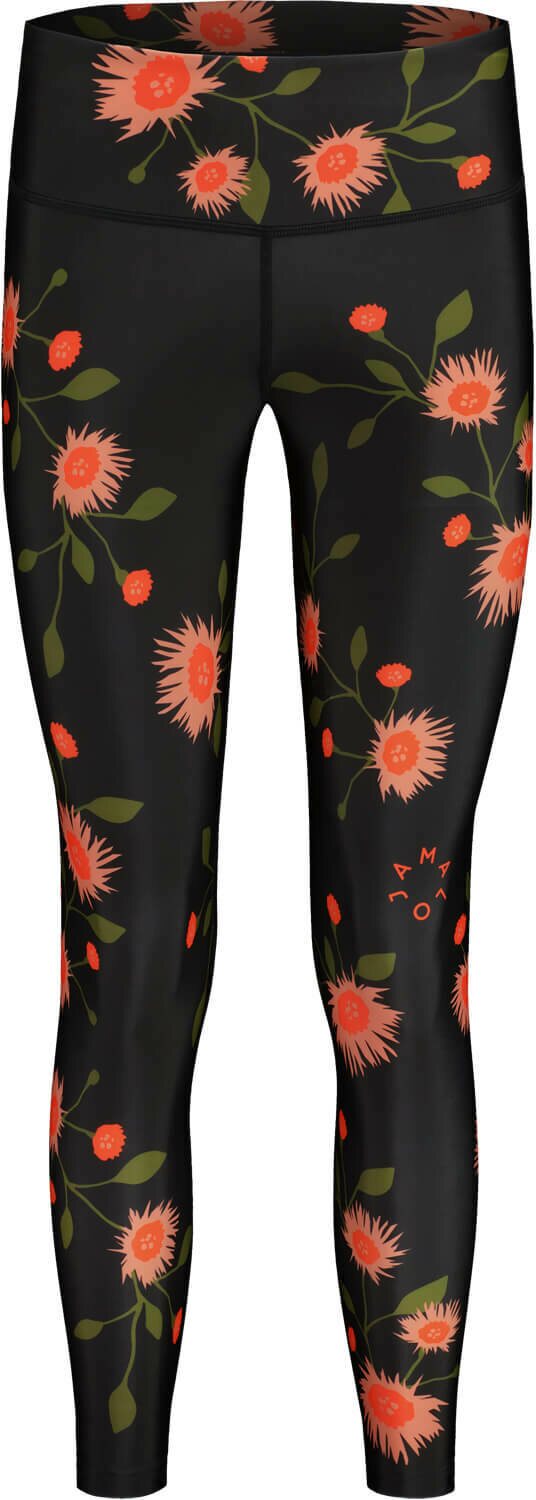 Maloja CavarenaM. Boulder Tights Womens Moonless Glowflower