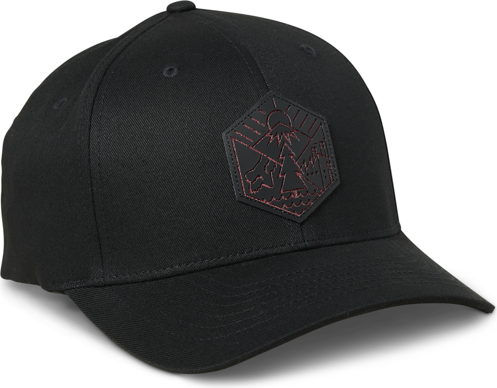 Fox Racing Caveaut Flexfit Hat Black