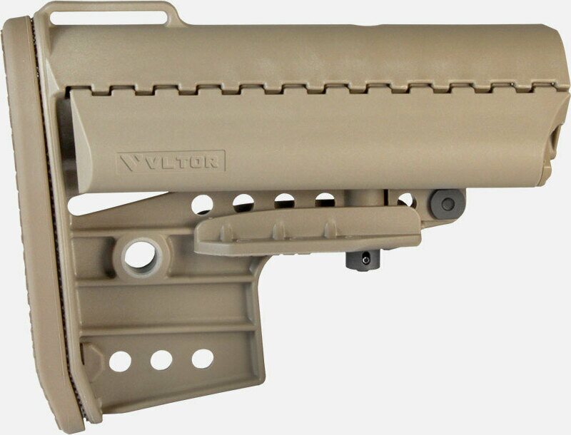 VLTOR Basic IMod Stock, Milspec Clubfoot Tan