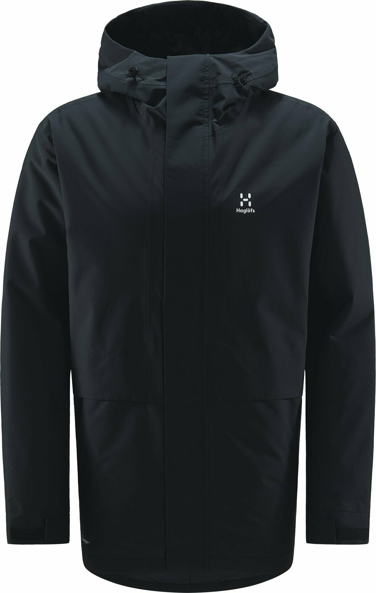 Haglöfs Salix Proof Mimic Parka Mens True Black