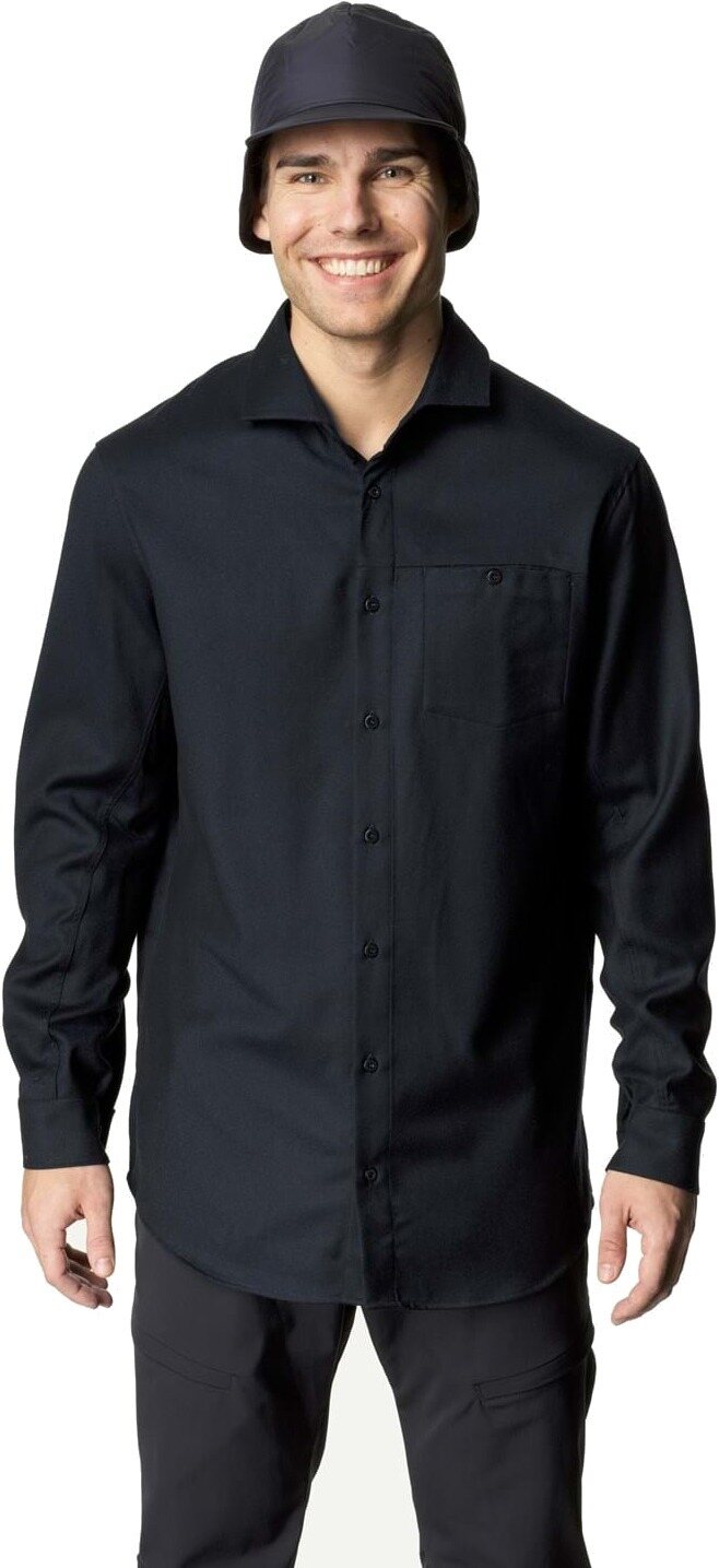 Houdini Desoli Shirt Mens Blue Illusion