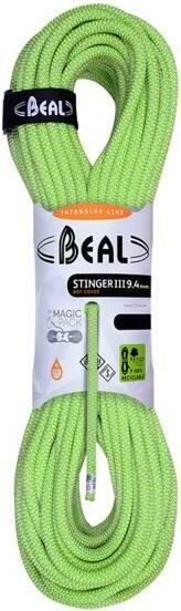 Beal Stinger III 9.4mm Unicore Dry Cover Anis