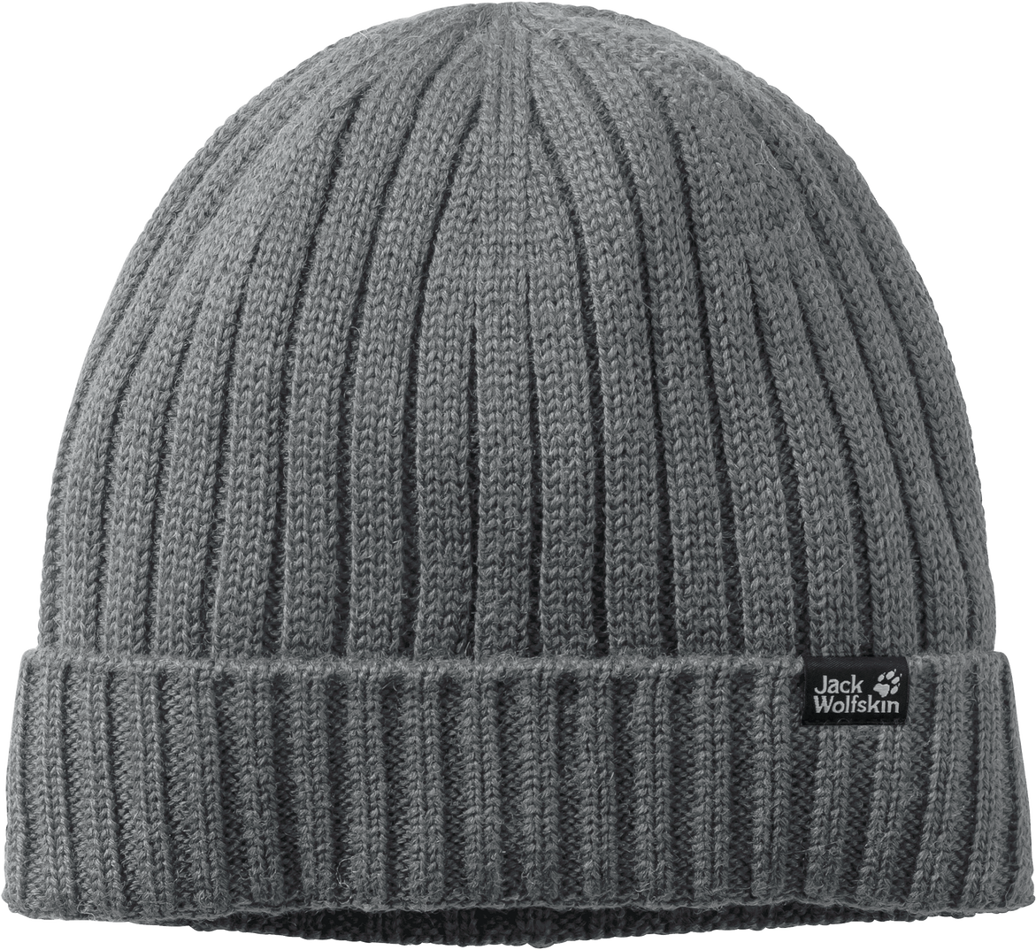 Jack Wolfskin Stormlock Rip Knit Cap Grey Heather