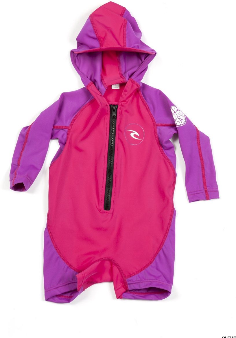 Rip Curl Kids UV L/SL Peaked Spring Pinkki/Liila