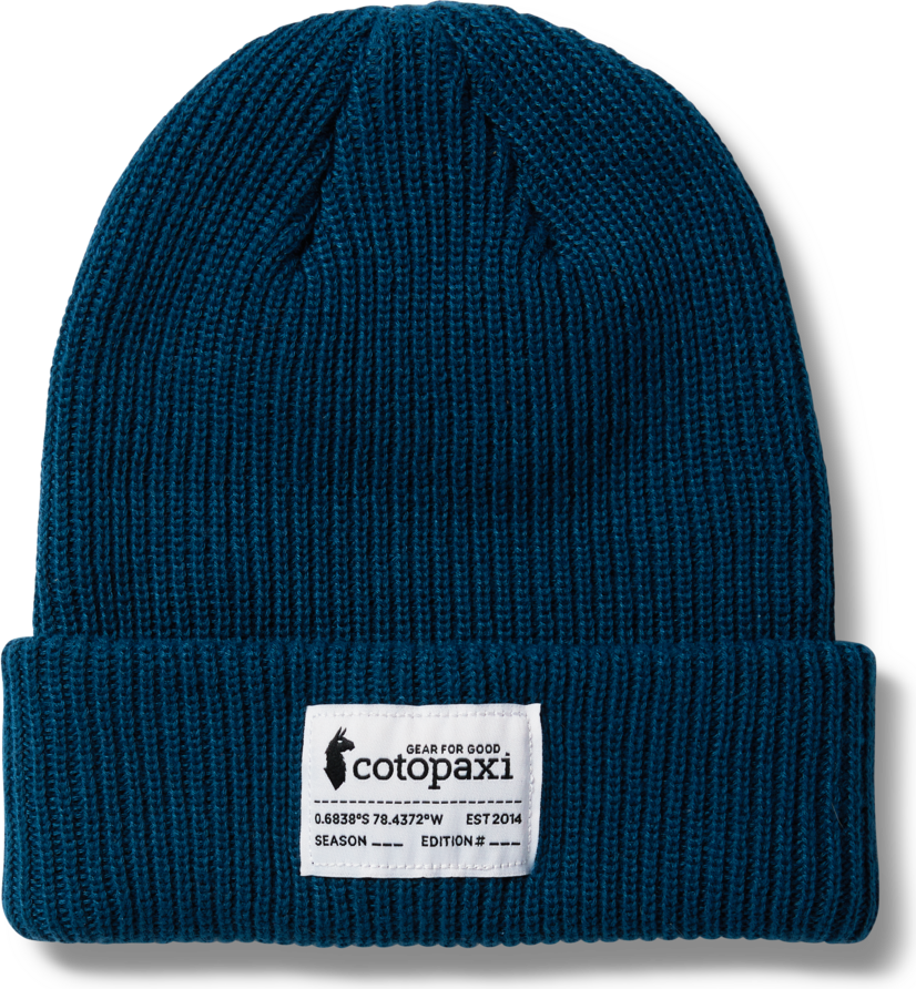 Cotopaxi Wharf Beanie - Cotopaxi Patch Indigo