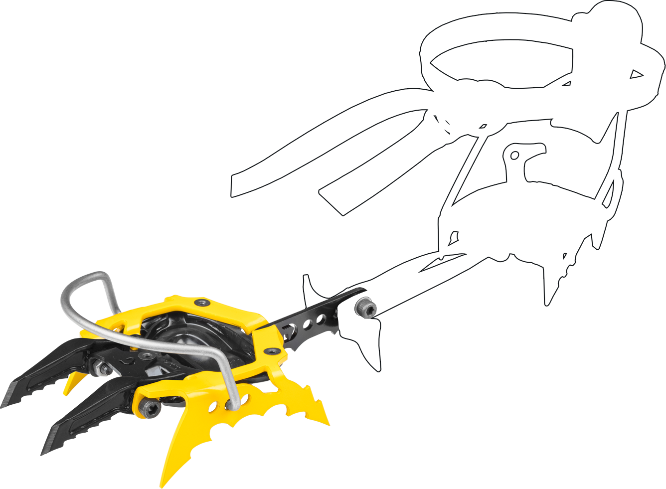 Grivel G22 Plus Front Parts Cramp-O-Matic EVO (COM)