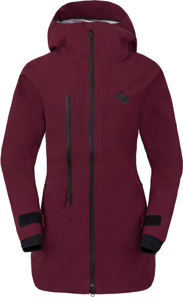 Sweet Protection Crusader X GTX Jacket Womens Red Wine