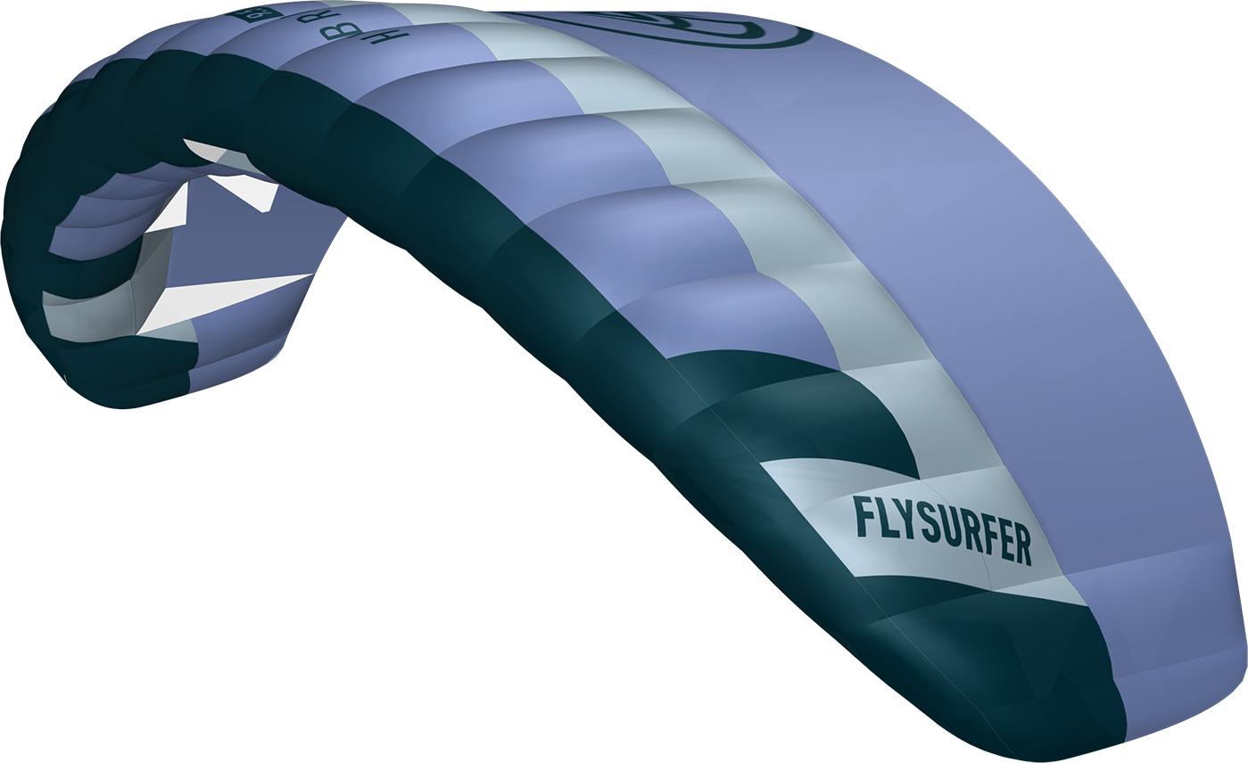 Flysurfer Hybrid 9.5 Kite Only Provence / Dove /Petrol