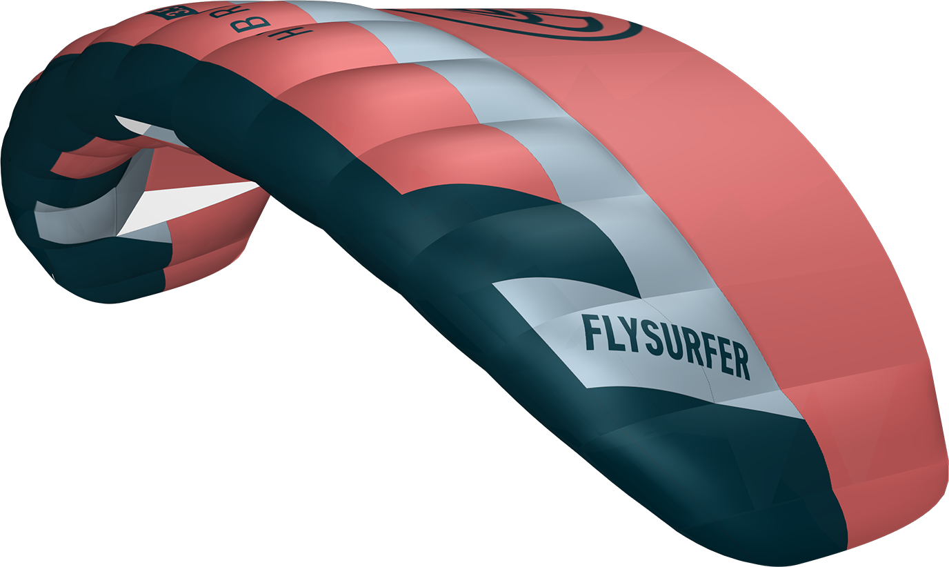 Flysurfer Hybrid 3.5 Kite Only Dusty Pink / Dove /Petrol