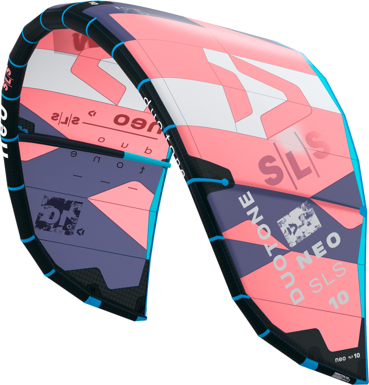Duotone Neo SLS 9.0 Kite Only C03:coral-red/blue