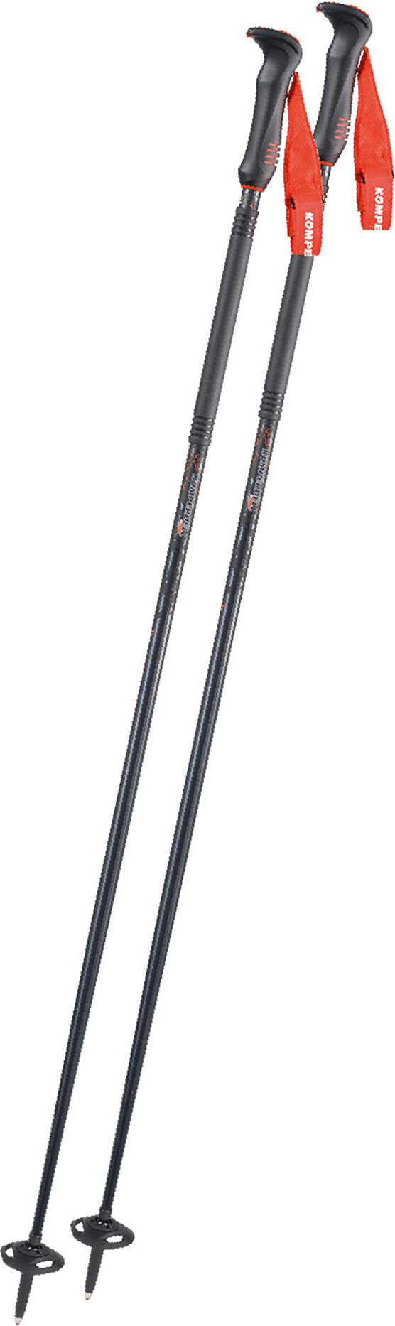 Komperdell Descent Ti Freeride Steel Grey / Orange