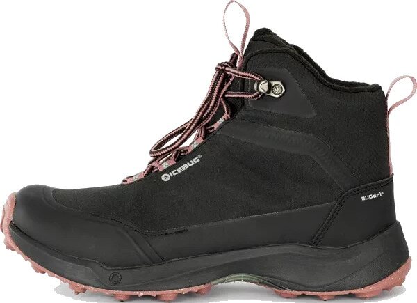 Icebug Muurame3 BUGrip Womens Black/Bordeaux