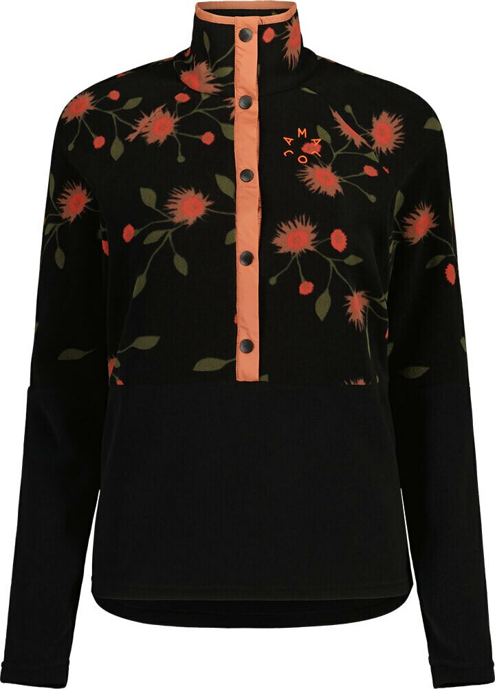 Maloja GirlanM. Mountain Fleece Shirt Womens Moonless Glowflower