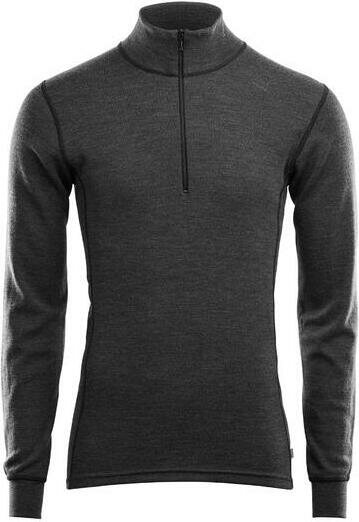 Aclima Warmwool Mockneck Marengo / Jet Black