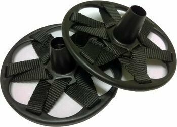 Exel Trekking Snow Basket + Ferrule Tip Black