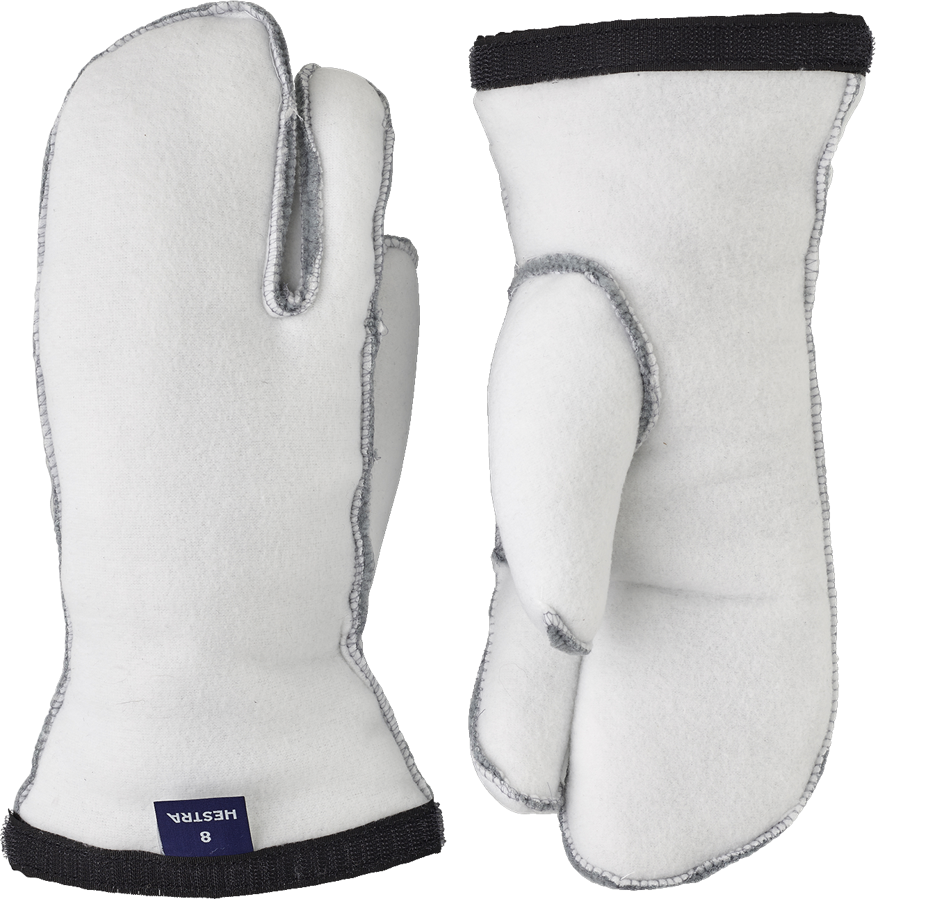 Hestra Heli Ski Liner 3-finger Offwhite