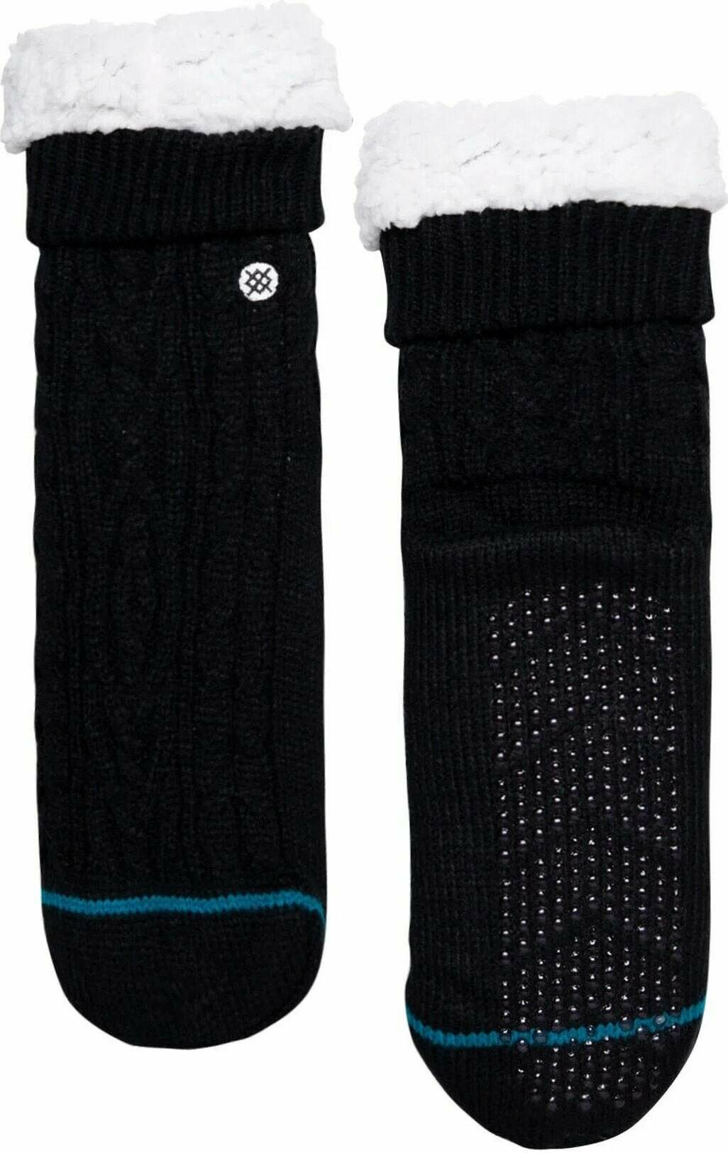 Stance Rowan Slipper Socks Black