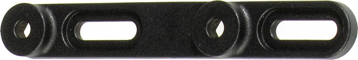 Ortlieb Offset-Plate 64mm Black