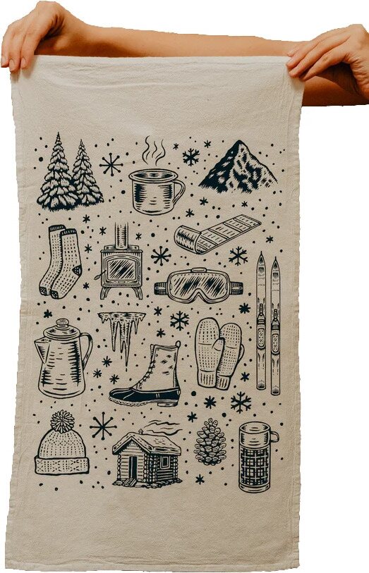 Moore Tea Towel Winter Time