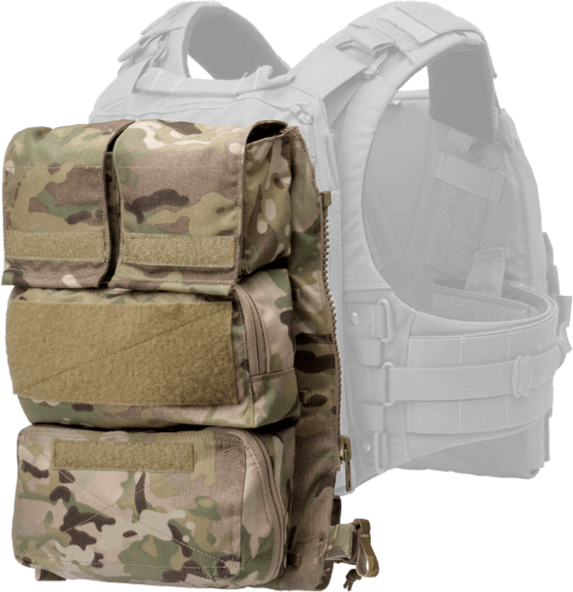 Crye Precision POUCH ZIP-ON PANEL 2.0 Multicam