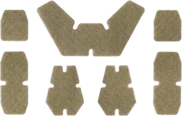 Crye Precision AirFrame™ VELCRO® Brand Fastener Kit Tan 499