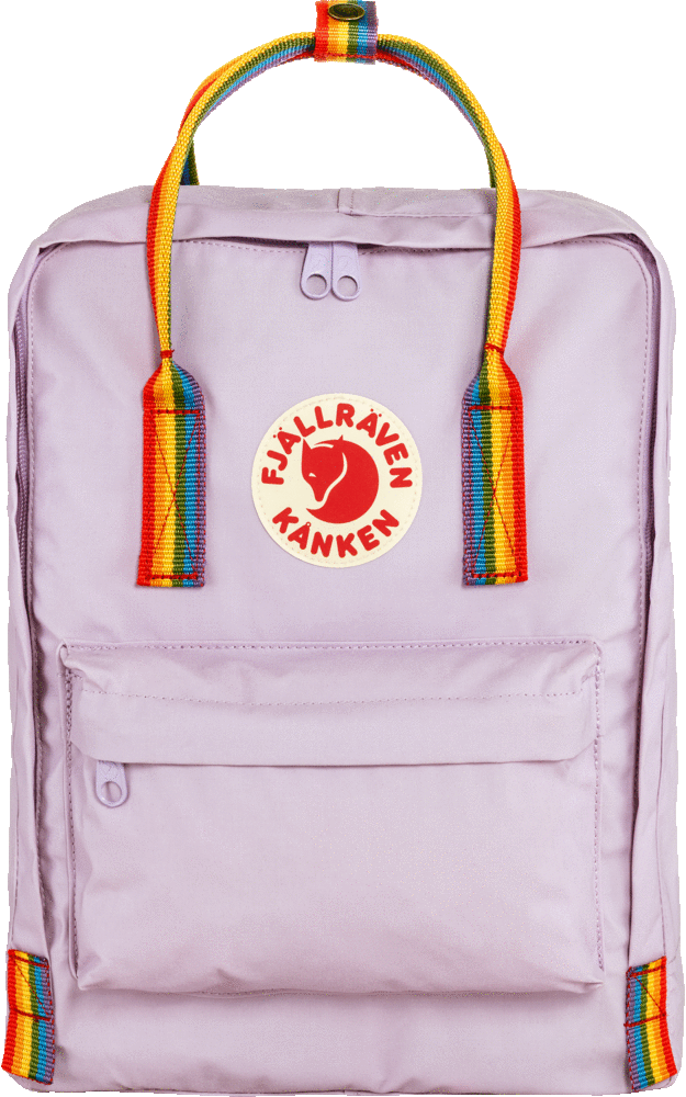 Fjällräven Kånken Rainbow Pastel Lavender / Rainbow (457-907)