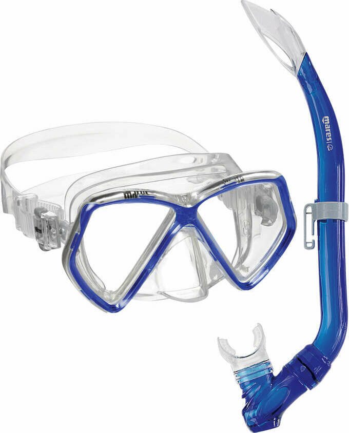 Mares Combo Pirate Reflex Blue / Clear