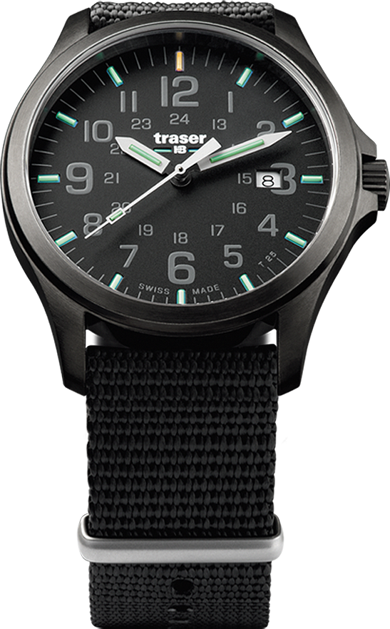 Traser P67 Officer Pro GunMetal Black Nato Strap