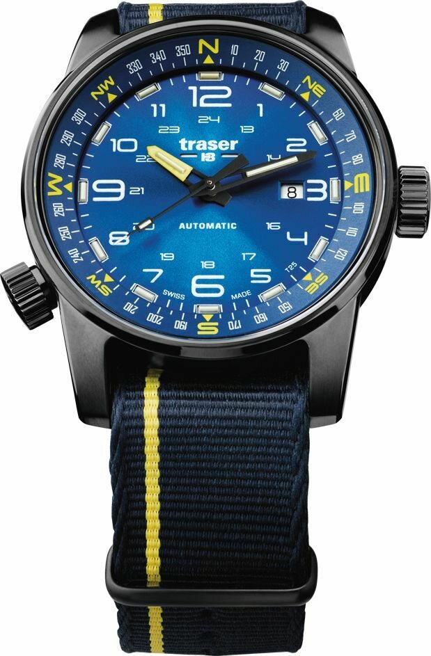 Traser P68 Pathfinder Automatic Blue Nato strap