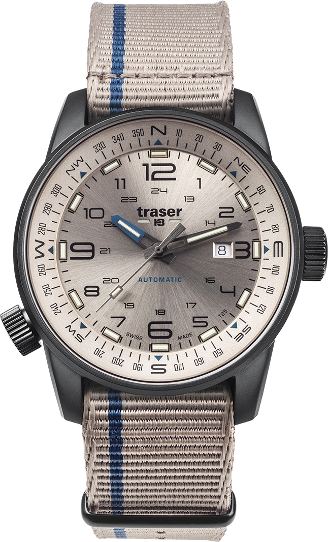 Traser P68 Pathfinder Automatic Beige Nato strap