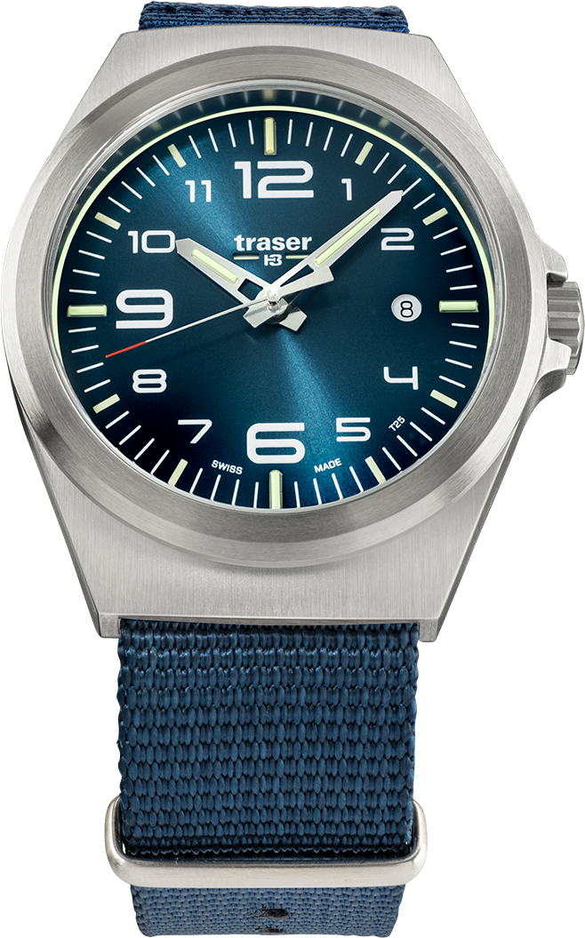Traser P59 Essential M Blue Nato strap