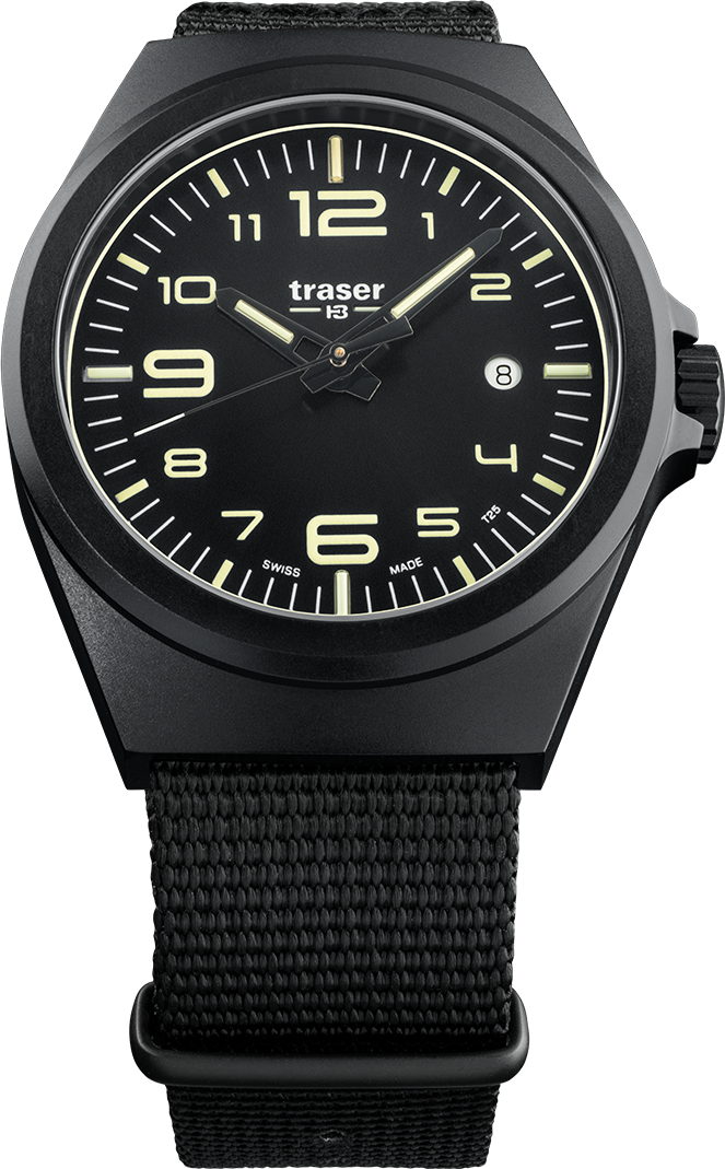 Traser P59 Essential S Black Nato strap