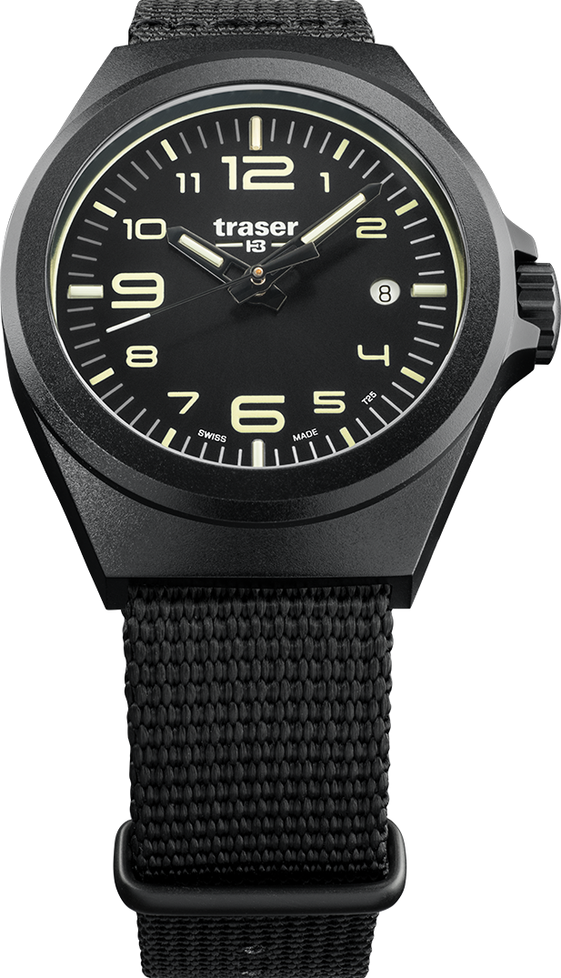 Traser P59 Essential S Black Nato strap
