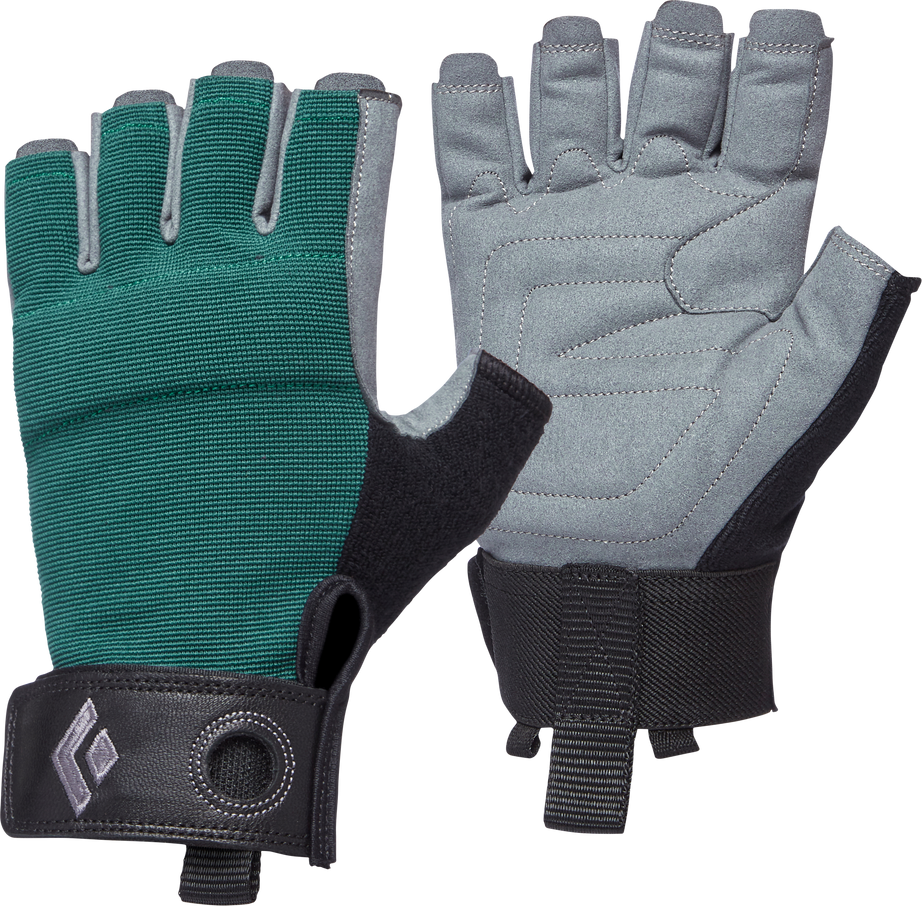 Black Diamond Crag Half Finger Gloves Womens Raging Sea