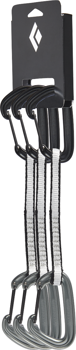 Black Diamond LiteWire Quickpack 16cm 3-pack Light Gray