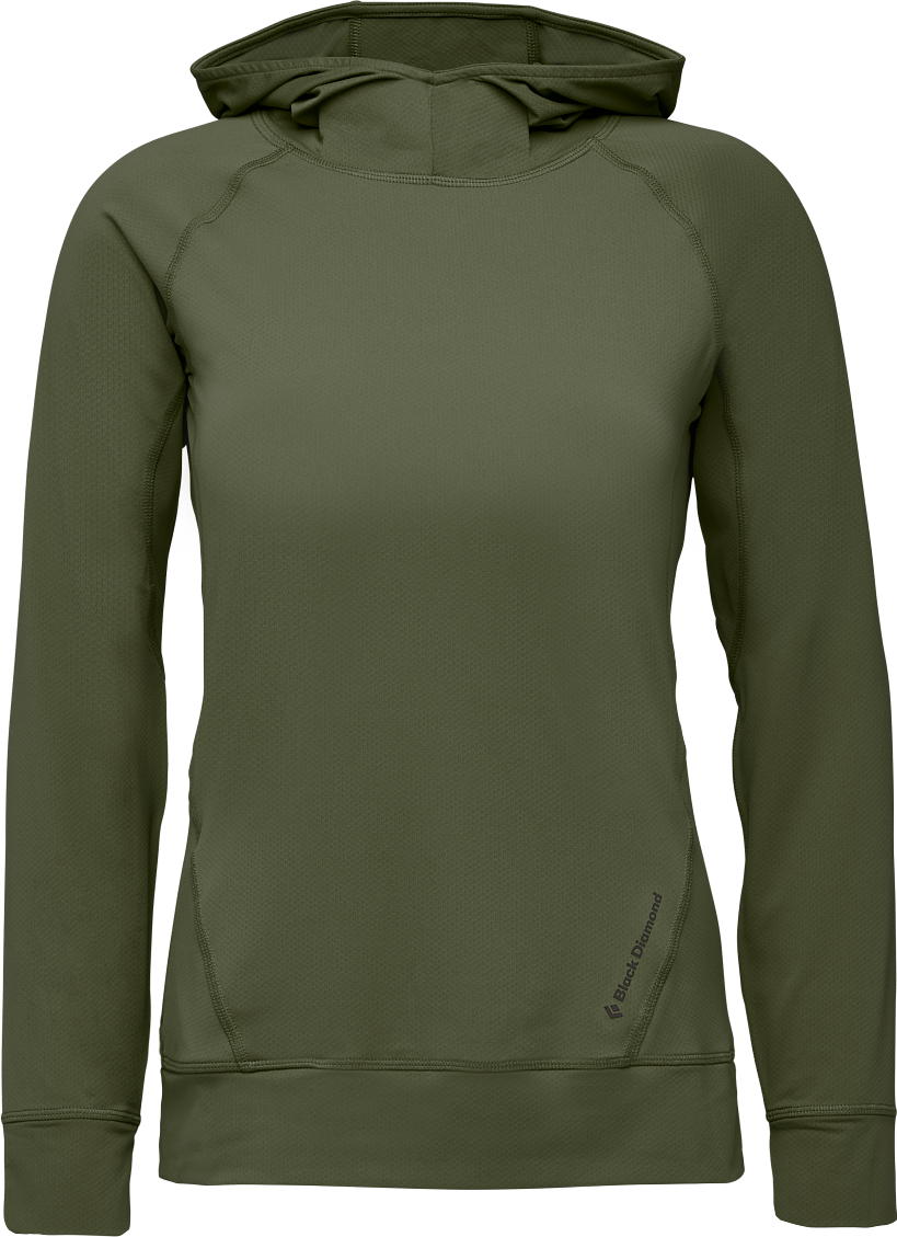 Black Diamond Alpenglow Hoody Womens Tundra