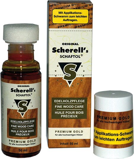 Schaftol Oil for wooden parts 50 ml Oro