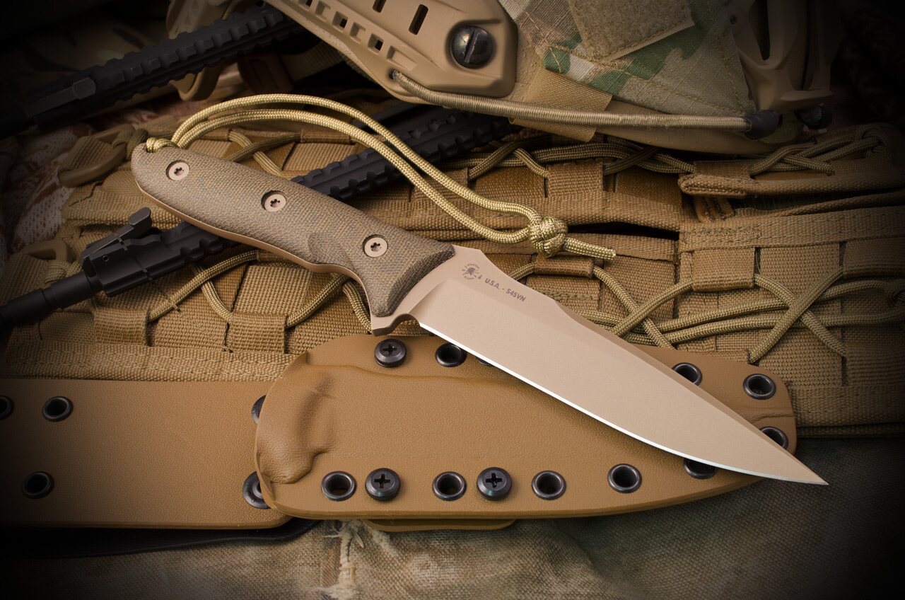 Spartan Blades Moros Kydex Sheath FDE Blade
