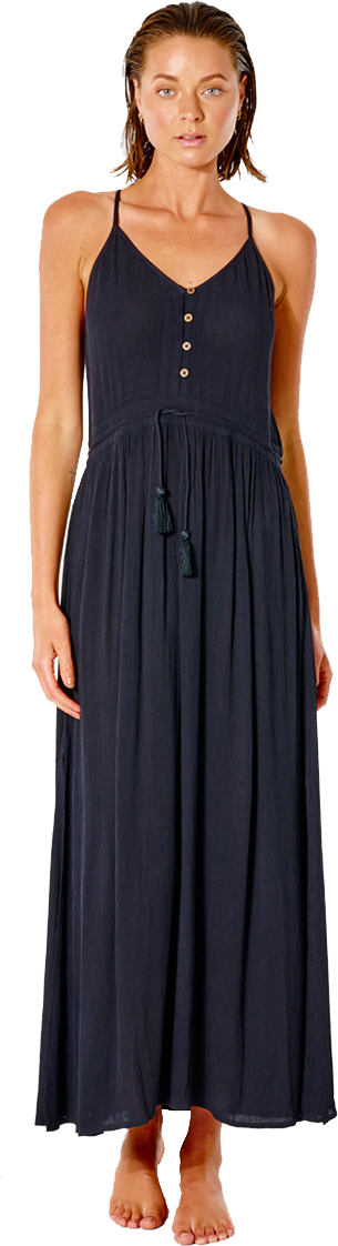 Rip Curl Classic Surf Maxi Dress Black