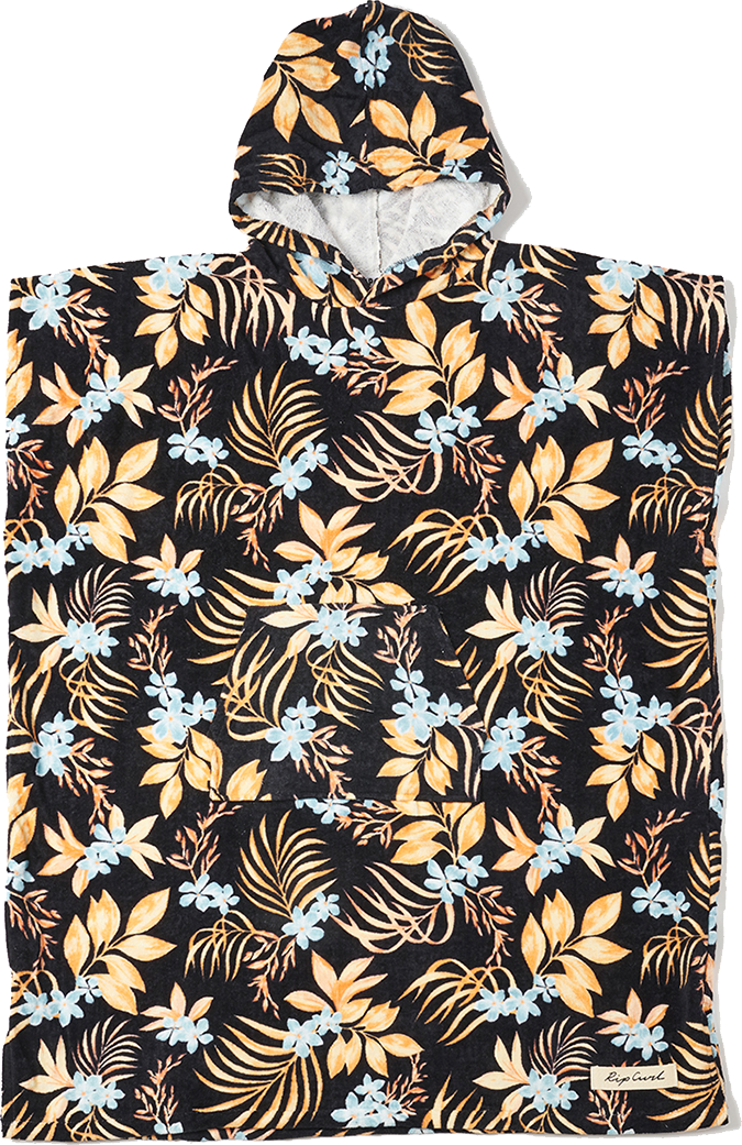 Rip Curl Sun Dance Hooded Towel Black