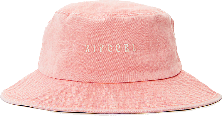 Rip Curl Washed UPF Bucket Hat Washed Coral