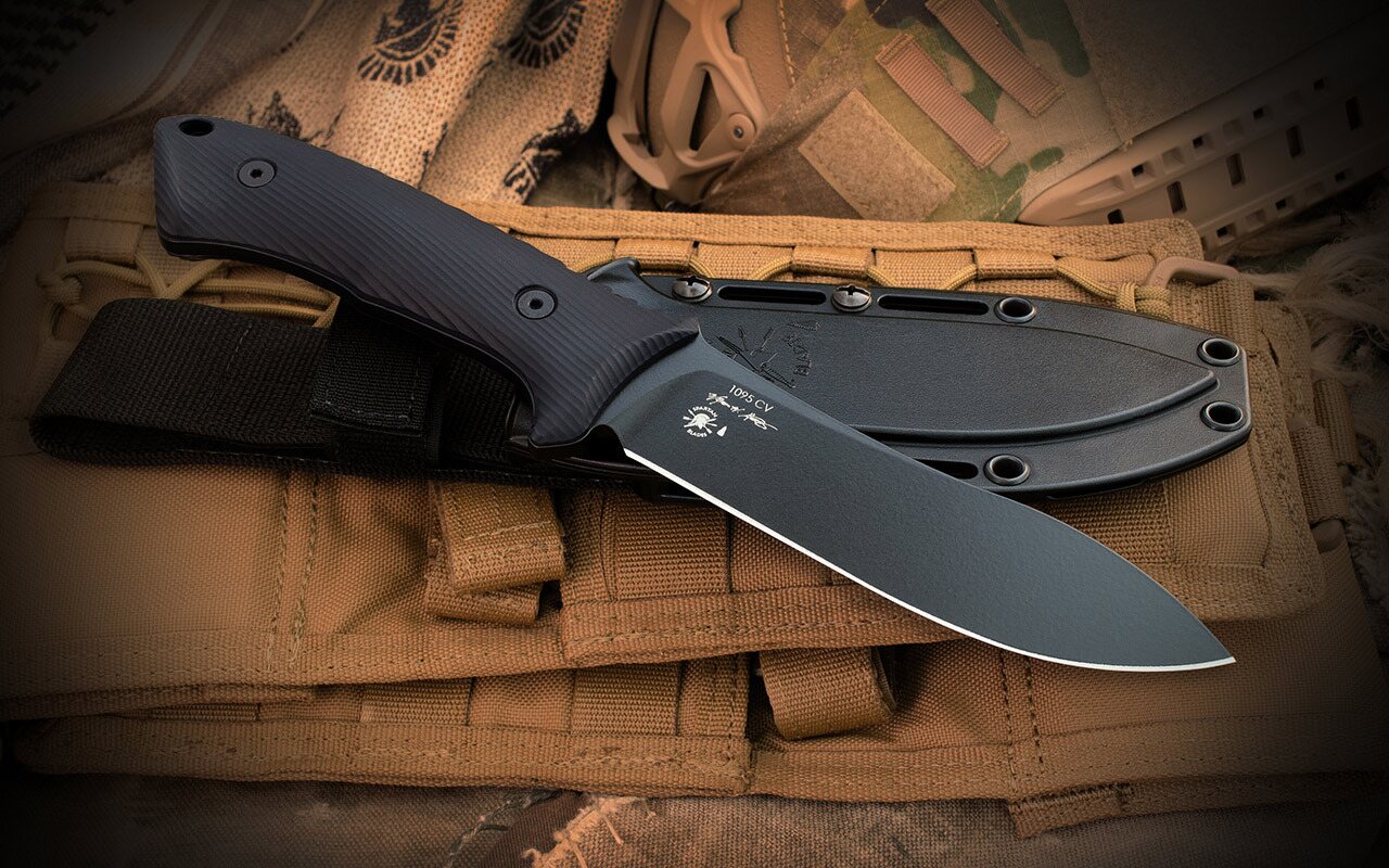 Spartan Blades Spartan Harsey Nessmuk Black Blade