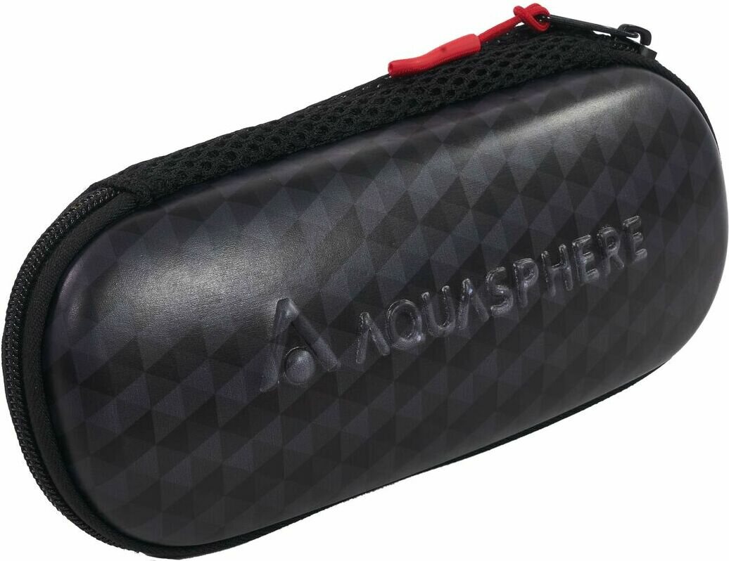 Aquasphere Swim Goggle Case Black / Red