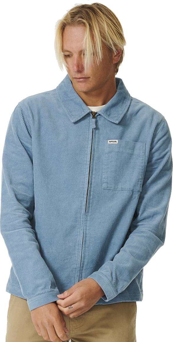 Rip Curl Surf Revival Cord Jacket Mens Dusty Blue