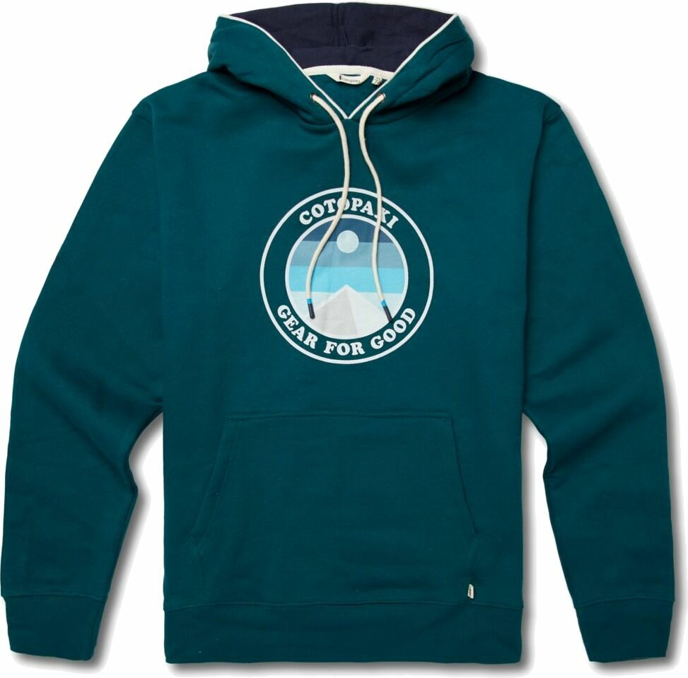 Cotopaxi Sunny Side Organic Pullover Hoodie Mens Deep Ocean