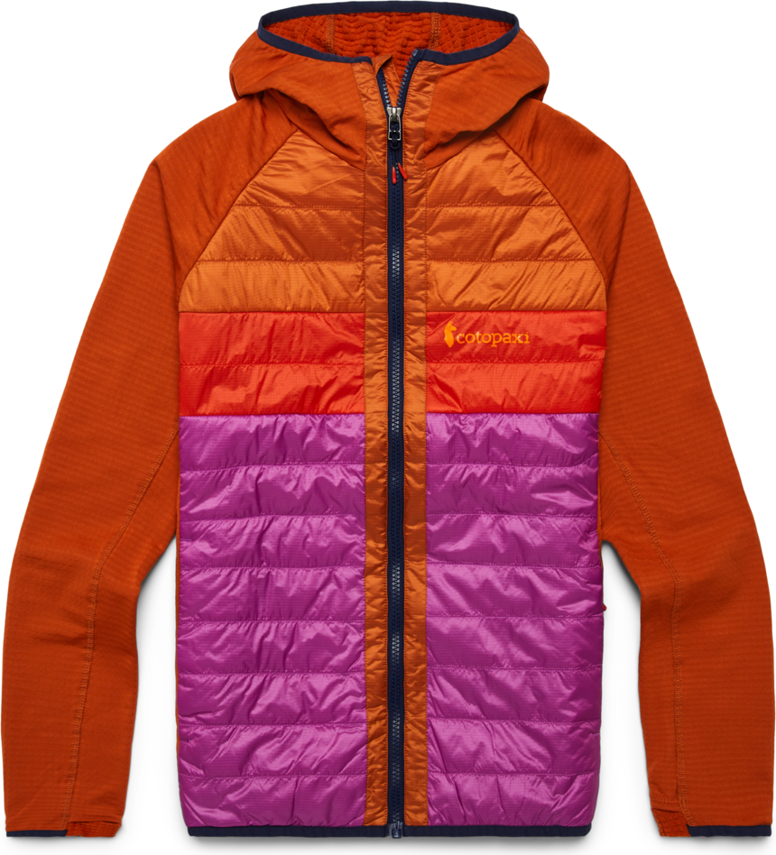Cotopaxi Capa Hybrid Insulated Hooded Jacket Womens Mezcal / Foxglove