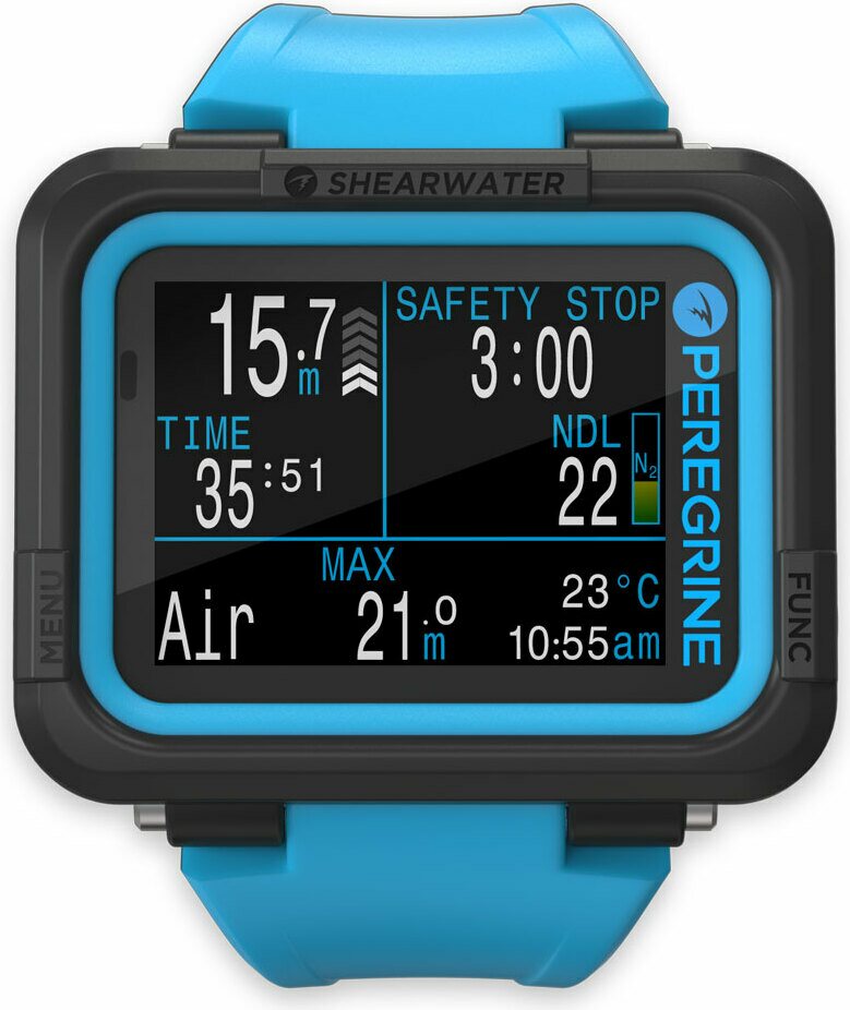 Shearwater Peregrine Single Colour Strap Kit Ocean Blue