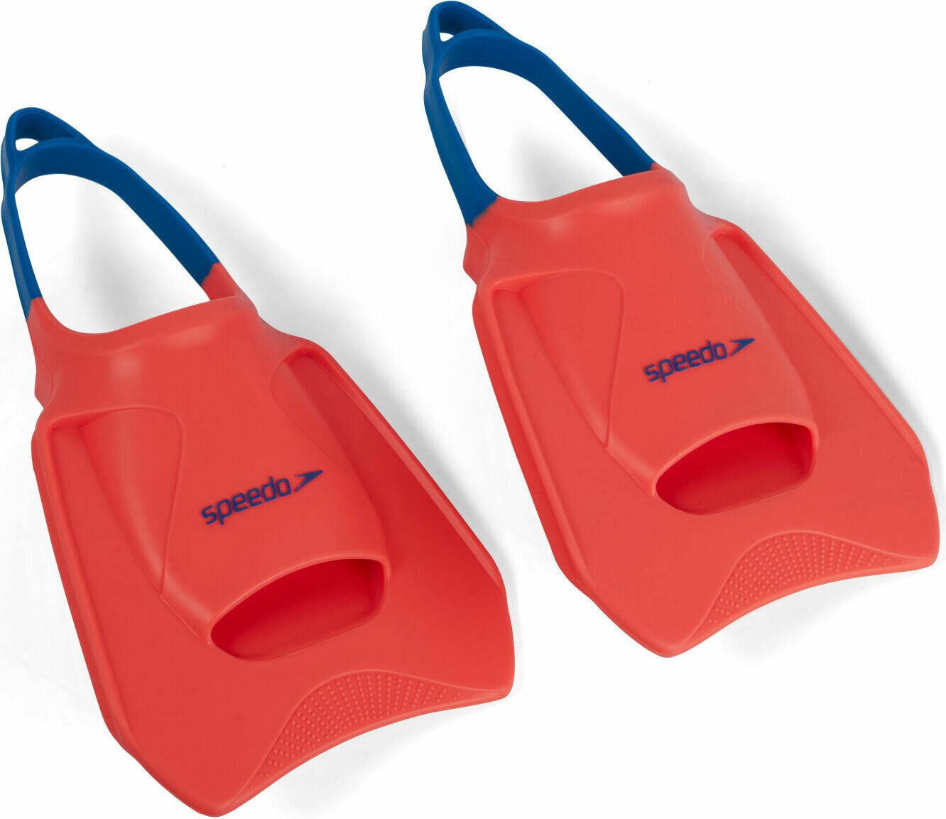 Speedo Biofuse Fitness Fin Fluoro Tangerine / Pool Blue / Blue Flame